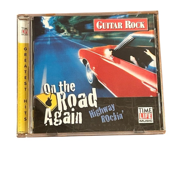2001 Vintage Time Life Music Guitar Rock: On the Road Again CD - Picture 1 of 7